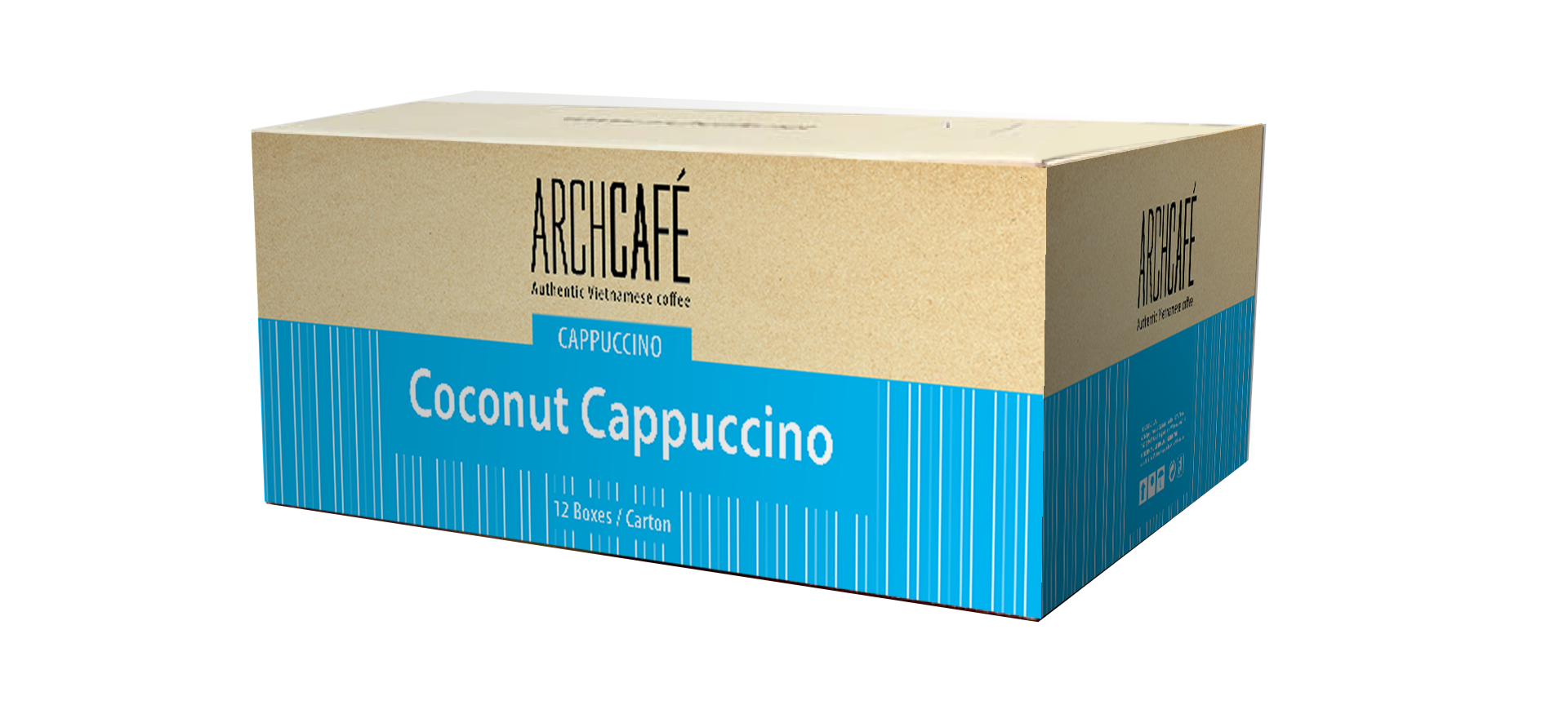 Coconut Cappuccino NesCafé Coffee Drink, Box of 200g - Hien Thao Shop