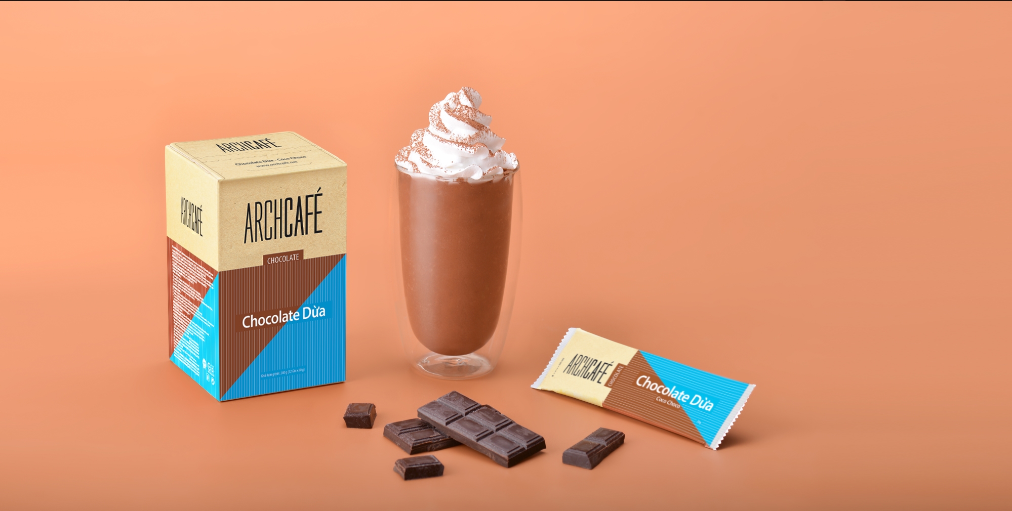 archcafe coconut chocolate