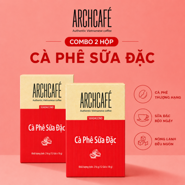 Combo 2 Hộp Cà Phê Sữa Đặc