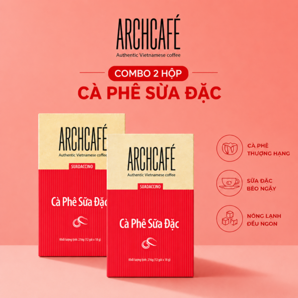 Combo 2 Hộp Cà Phê Sữa Đặc